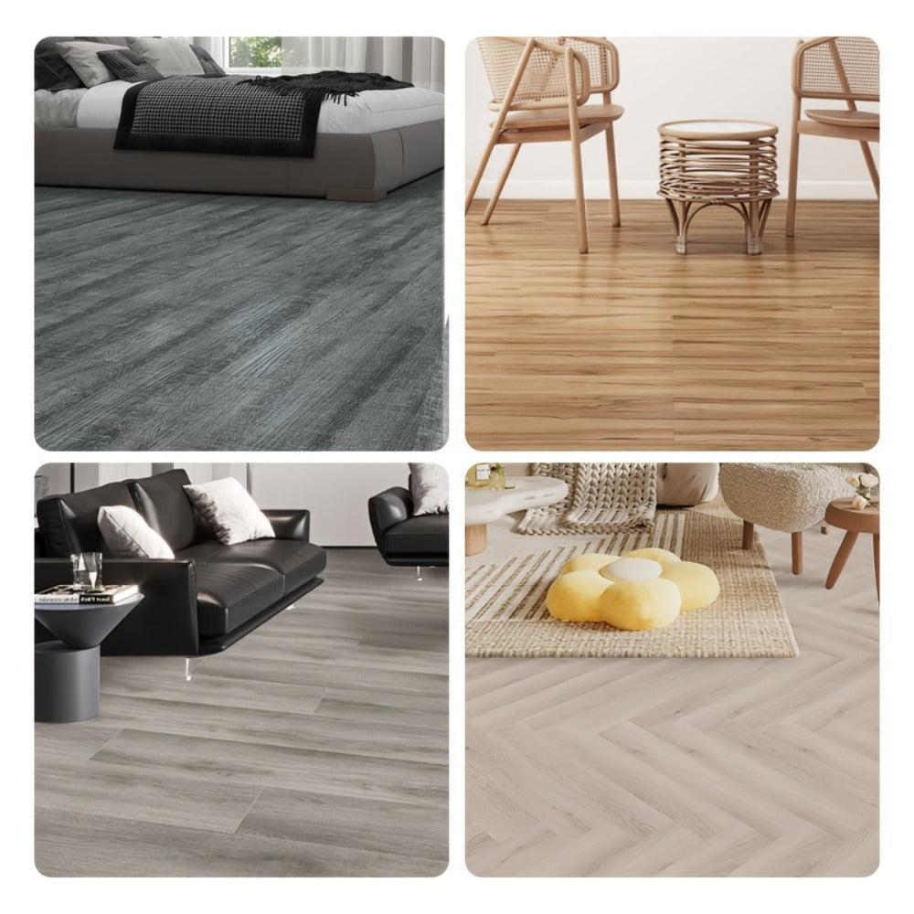 Suelo de vinilo autoadhesivo 36 piezas | Cocina baño salón y reforma DIY