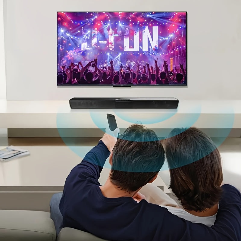 Barra de sonido inalámbrica 2 en 1 para TV PC y cine en casa | diseño funcional