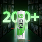 EBL ofrece un juego de 32 pilas Nimh recargables, que incluye 16 pilas AA con una capacidad de 2800 mAh y 16 pilas AAA con una capacidad de 1100 mAh