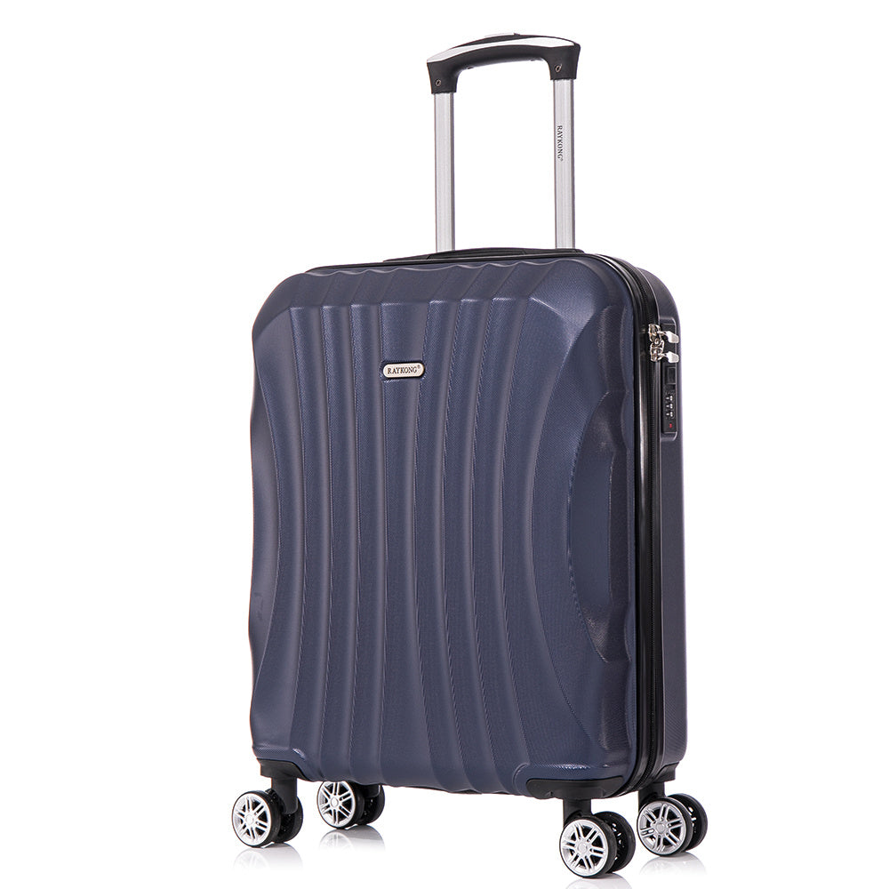 Maleta Cabina ABS 55x40x20cm (44L)- 20 Pulgadas - Negro/Azul/RosaDorado/Plateado/Amarillo/Rojo/Turquesa/Verde/Menta/Morada