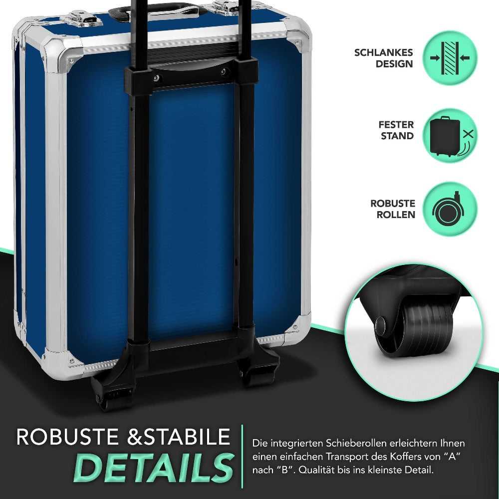 TRESKO® Juego de Herramientas Completo de 1400 piezas | Gabinete de Herramientas Lleno | Caja de Herramientas XXL | Bolsa de Herramientas con Herramientas | Carro de Herramientas | Acero al Cromo-Vanadio