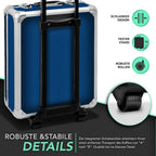 TRESKO® Juego de Herramientas Completo de 1400 piezas | Gabinete de Herramientas Lleno | Caja de Herramientas XXL | Bolsa de Herramientas con Herramientas | Carro de Herramientas | Acero al Cromo-Vanadio