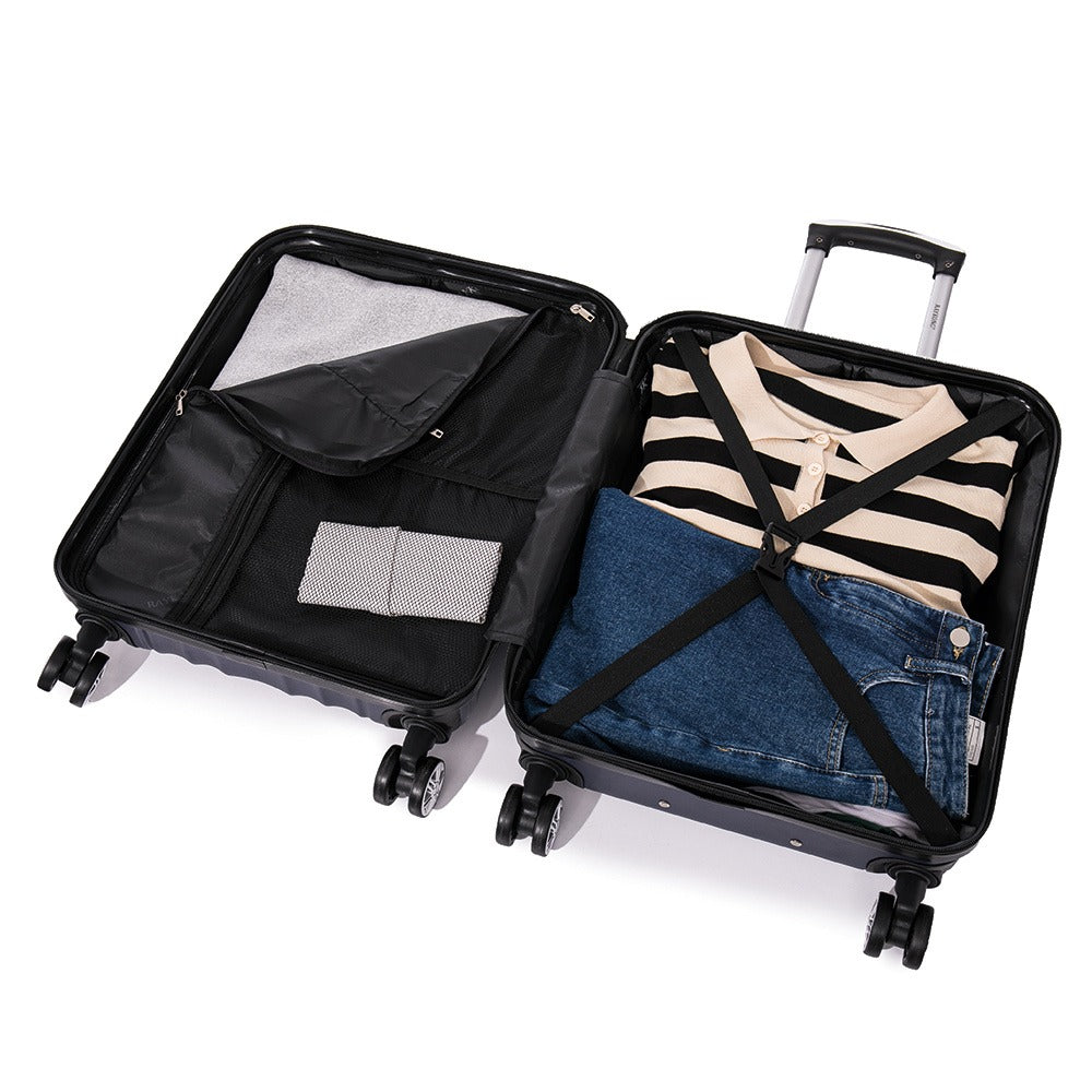 Maleta Cabina ABS 55x40x20cm (44L)- 20 Pulgadas - Negro/Azul/RosaDorado/Plateado/Amarillo/Rojo/Turquesa/Verde/Menta/Morada