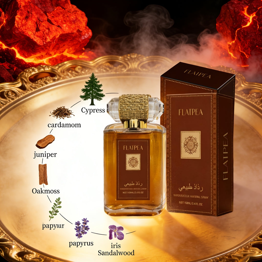 Oriental Woody Fragrance para Hombre Eau De Toilette, Integración Perfecta de la Serenidad del Sándalo, Diseño Exquisito y Romántico, Ideal como Regalo para Novio, Opción para el Día de San Valentín, Perfume para el Cabello