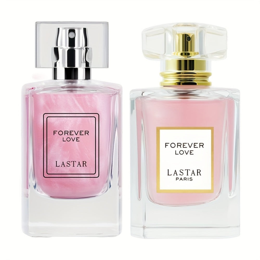 Un set de perfumes de fragancia floral LASTAR, 2 frascos, con aroma duradero, que deja una fragancia persistente en el cuello y los pulsores, adecuado para uso diario, negocios, viajes y otras ocasiones. Es un regalo ideal para fiestas, celebraciones o va