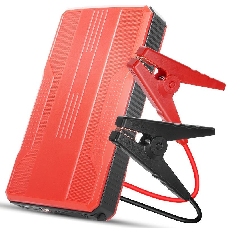 Arrancador de Coche - 12V 3000A Pico, Inicia 6.0L Gasolina/5.0L Diésel en 3s. Carga Rápida USB-C PD para Teléfonos/Portátiles. Linterna LED (SOS/Estroboscópica). Para Coches, SUV, Camiones, Motos, Barcos. Ideal para Viajes, Camping, Invierno, Baterías Mue