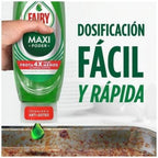 VORTEX FAIRY Maxi Poder Líquido Lavavajillas 2 x 450ml PACK AHORRO, Limpieza Fácil sin Esfuerzo Incluso En Las Sartenes y Ollas Más Grasientas
