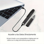 Grabadora de Video Inteligente con Cámara en Forma de Bolígrafo 1080P, Batería Portátil Integrada, Detección de Movimiento AI, Larga Autonomía, Grabación de Reuniones y Conferencias, Compatible hasta Tarjeta SD de 256G