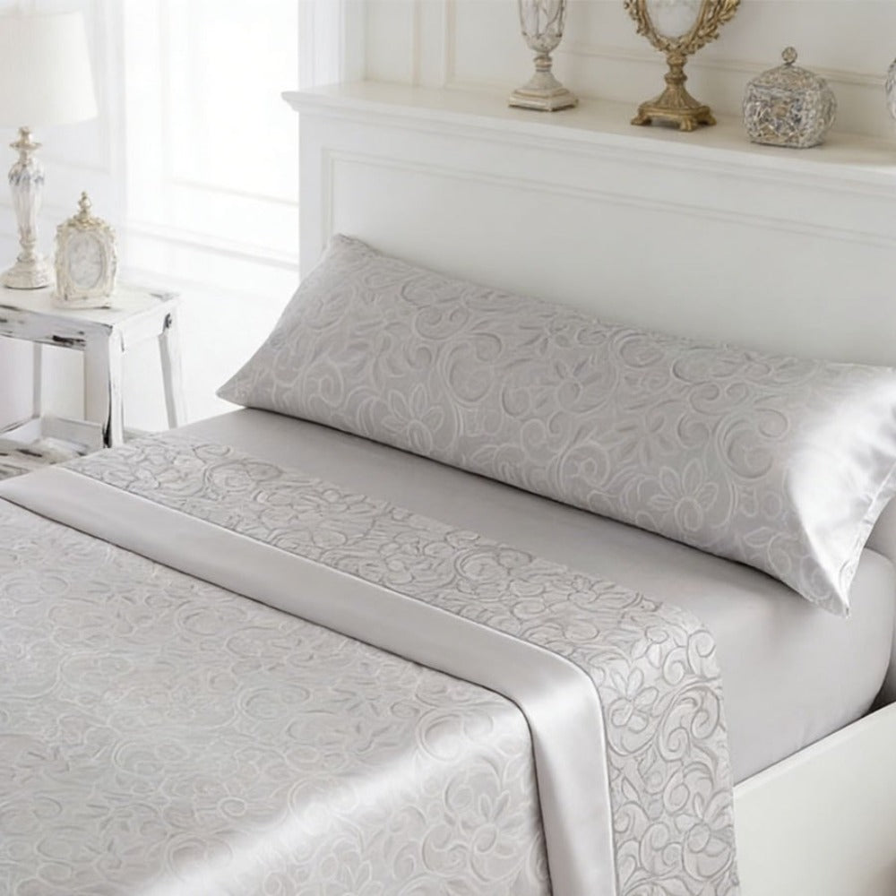 Juego de ropa de cama (Sábana ajustable, Cubrecama, Funda de almohada) | Juego de sábanas estampadas de 3 piezas | Primavera/Verano | Múltiples estilos | Tejido suave | 180cm - Múltiples tamaños disponibles