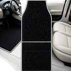 Alfombrillas Antideslizantes para Coche Alfombrillas Delanteras Set de 4 Alfombrillas Universales para Coche, Material PVC Duradero, Diseño Antideslizante y de Alta Gravedad, Instalación Fácil y Protección Completa para el Interior del Vehículo, Fácil de