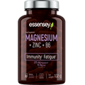 Essensey Magnesio Zinc B6 90 Cápsulas | Cápsulas Vegetales con Minerales y Vitaminas