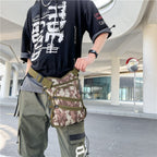 MEJORADA DL-45 Bolsa Multifunción para Pierna/Cintura - Uso Exterior, Senderismo y Deportes