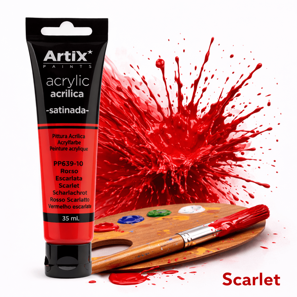 1x Pintura Acrílica 35ml, Colores Surtidos