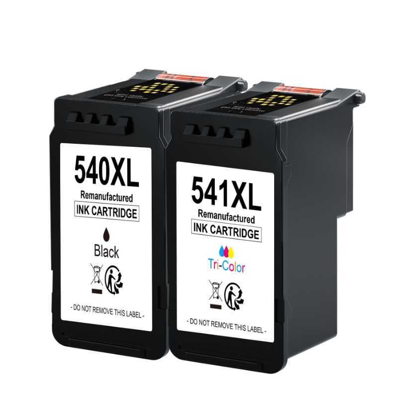 Cartucho de tinta | PG 540 XL CL-541XL Cartuchos 540xl 541xl (2 unidades) Reemplazo para Cartuchos de Impresora Canon 540 541 PG540 CL541 para