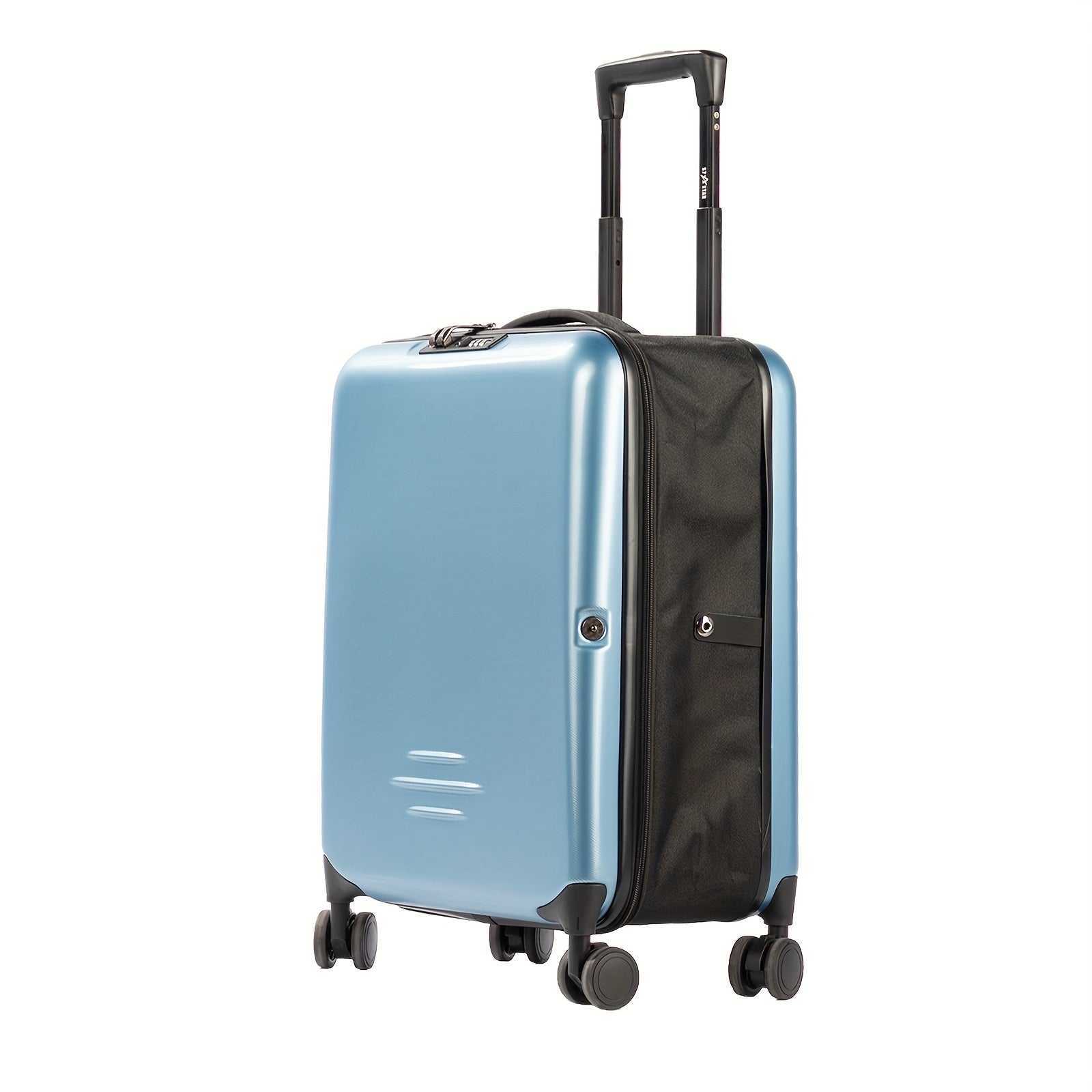 Equipaje de mano | Maleta | Maleta con ruedas tipo trolley de ABS de 20 pulgadas, prémium y expandible | Expandible al 50%, candado TSA de seguridad, ruedas giratorias silenciosas, aspecto elegante de negocios, 9 opciones de color, plegable para ahorrar e