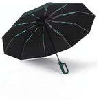 1 y 2 Especificaciones Opcionales, Paraguas Plegable con Hebilla Totalmente Automática, y Protección Solar, Adecuado Tanto para Hombres Como para Mujeres, Paraguas de Viaje, Con un Diámetro de 106cm/41.2 pulgadas Cuando Está Abierto, Robusto y Duradero, P