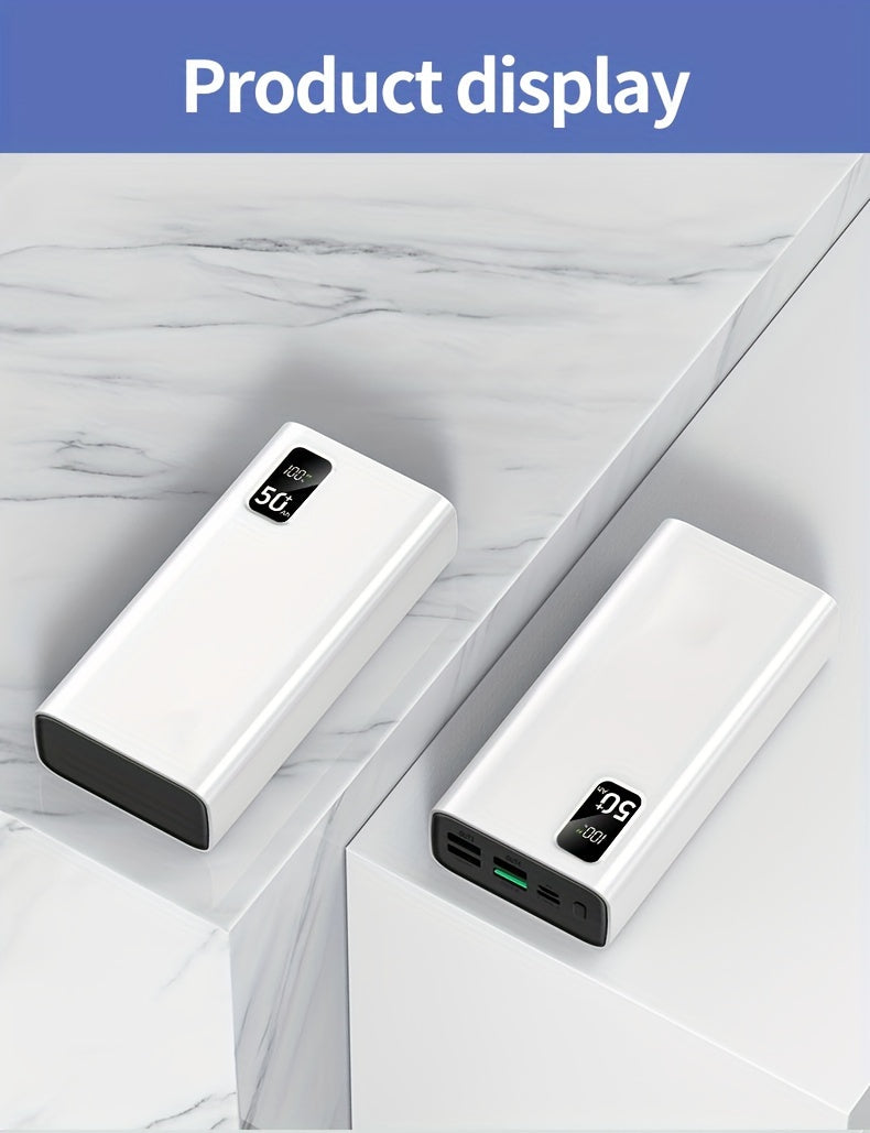 Power bank para carga durante viajes y uso diario | 50,000mAh