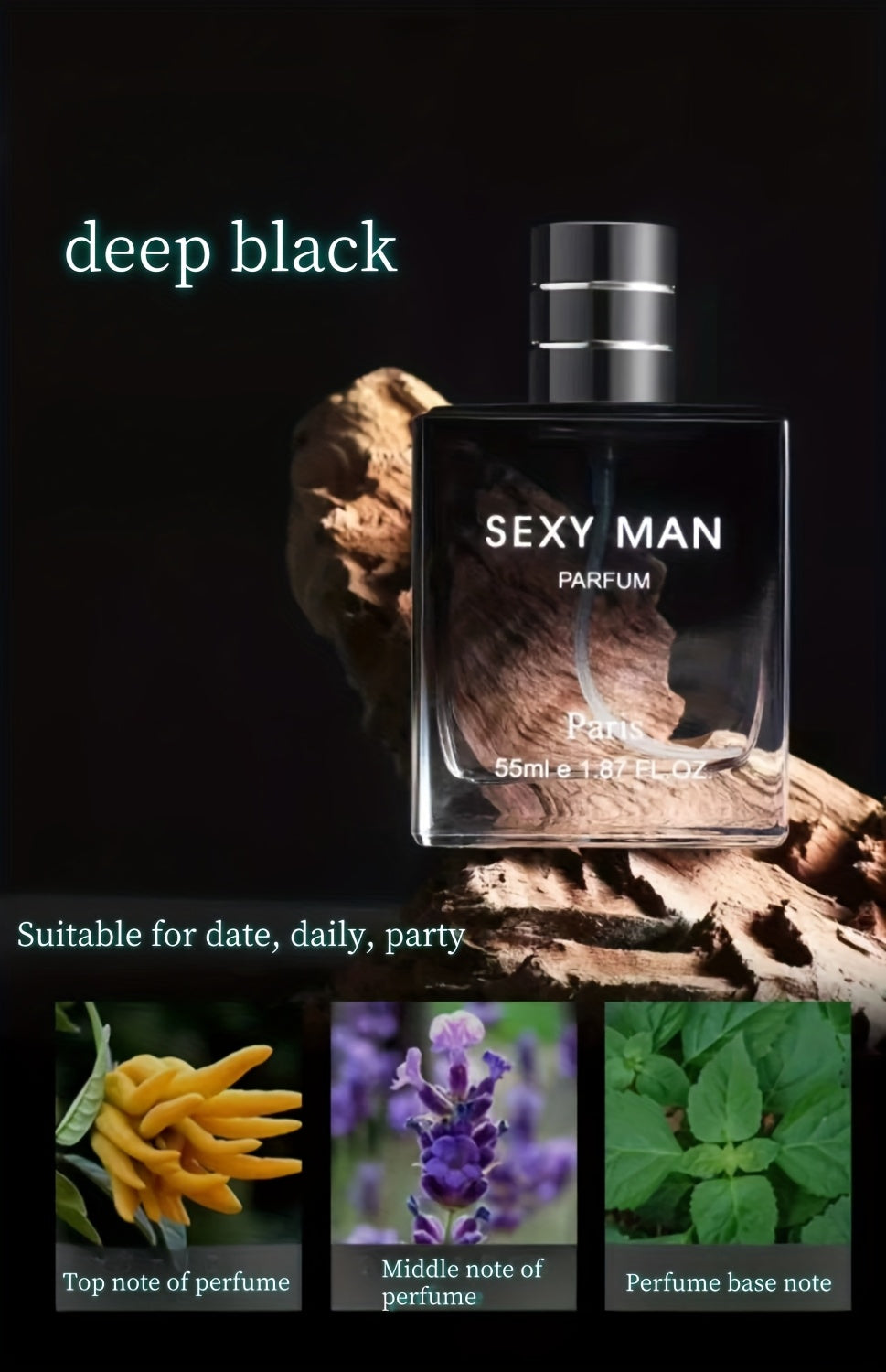 Colonia para Hombres, Fragancia Charm, Colonia Charm, Colonia para Hombres ( Azul)