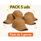 PACK DE 5 GORRAS