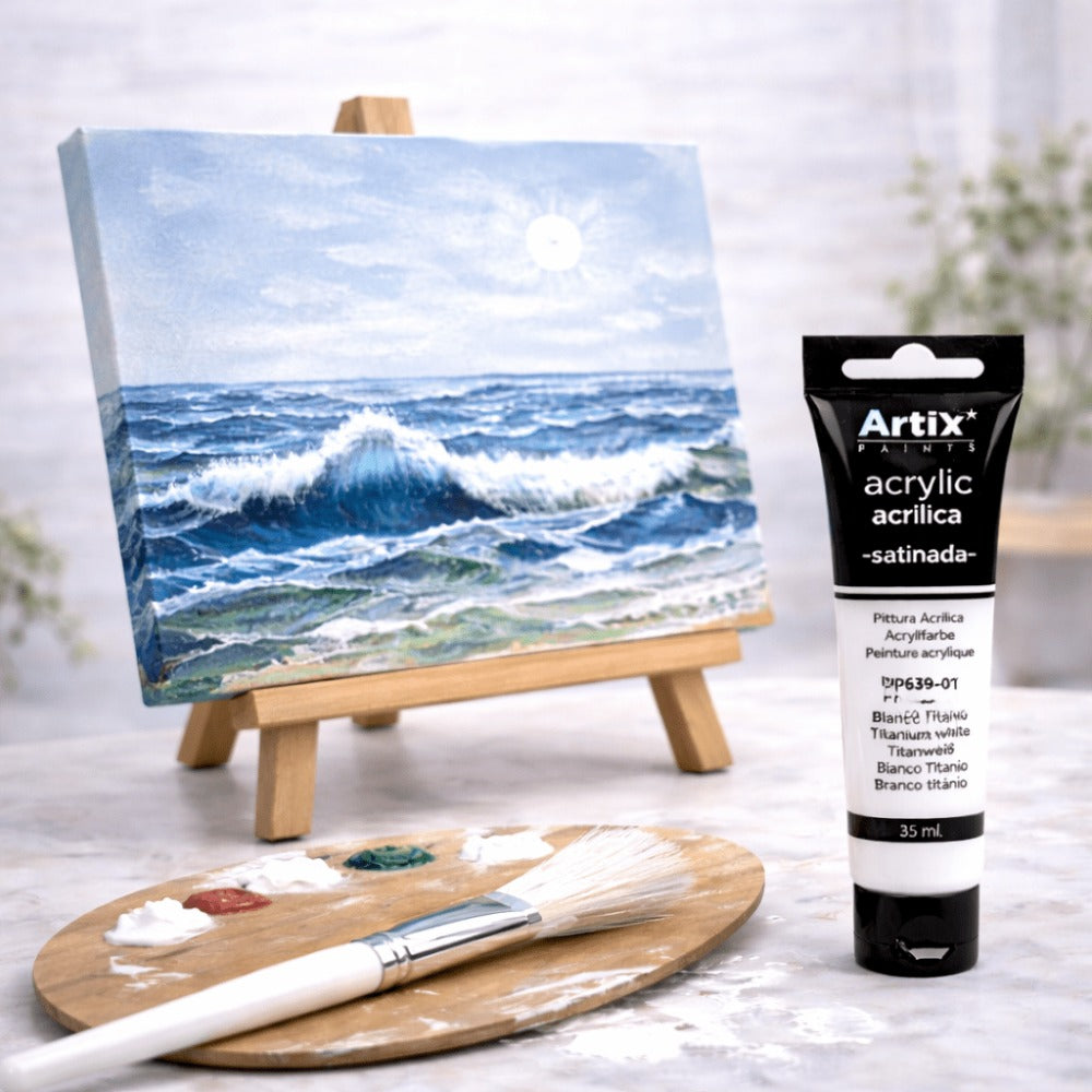1x Pintura Acrílica 35ml, Colores Surtidos
