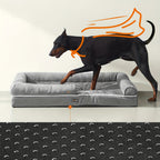 Cama para perros 20 cm | Descanso cómodo en casa