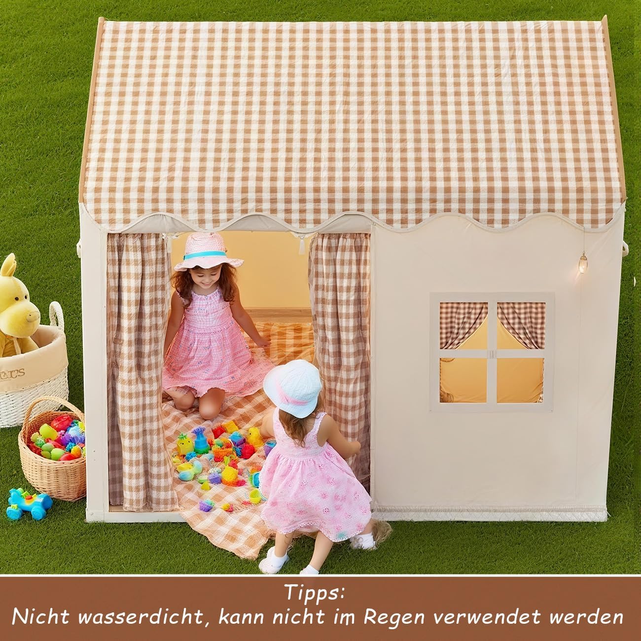 Tienda infantil, casita de juegos de interior, tienda para niños para interior, tienda para niños y niñas, cueva-casa de construcción, casita de juegos para habitación infantil
