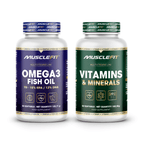 Pack Multivitaminas 60 cáps + Omega 3 90 cáps - MUSCLEFIT