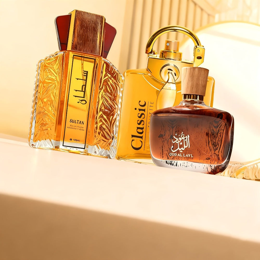 100 ml * 3, Perfume Floral Amaderado, Perfume para Hombre, Parfum Herren, Perfume Romántico de Larga Duración, Diseño Hermoso, Forma Única, Regalos de Festividades, Muy Adecuado para la Vida Diaria y el Trabajo