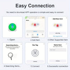 Pack de localizadores inteligentes para llaves, bolsos y objetos personales