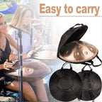Set de Handpan 440Hz, Tambor de Lengüetas de Acero de 10 Notas para Principiantes, Kit Completo con Bolso, Mazos y Clases, Perfecto para Meditación, Yoga y Terapia del Sonido