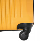 Maleta Rígida Grande XL, Aprox. 75X47X27 Cm O 66X42X24 Cm O Maleta de Cabina 56X38X22 Cm O 55X38X20 Cm / 18" 20" 24" 28" / ABS+, Asa Telescópica Ajustable, 4 Ruedas de 360°, Cerradura con Código, Equipaje de Mano en Colores Oro Rosa / Champán / Amarillo /