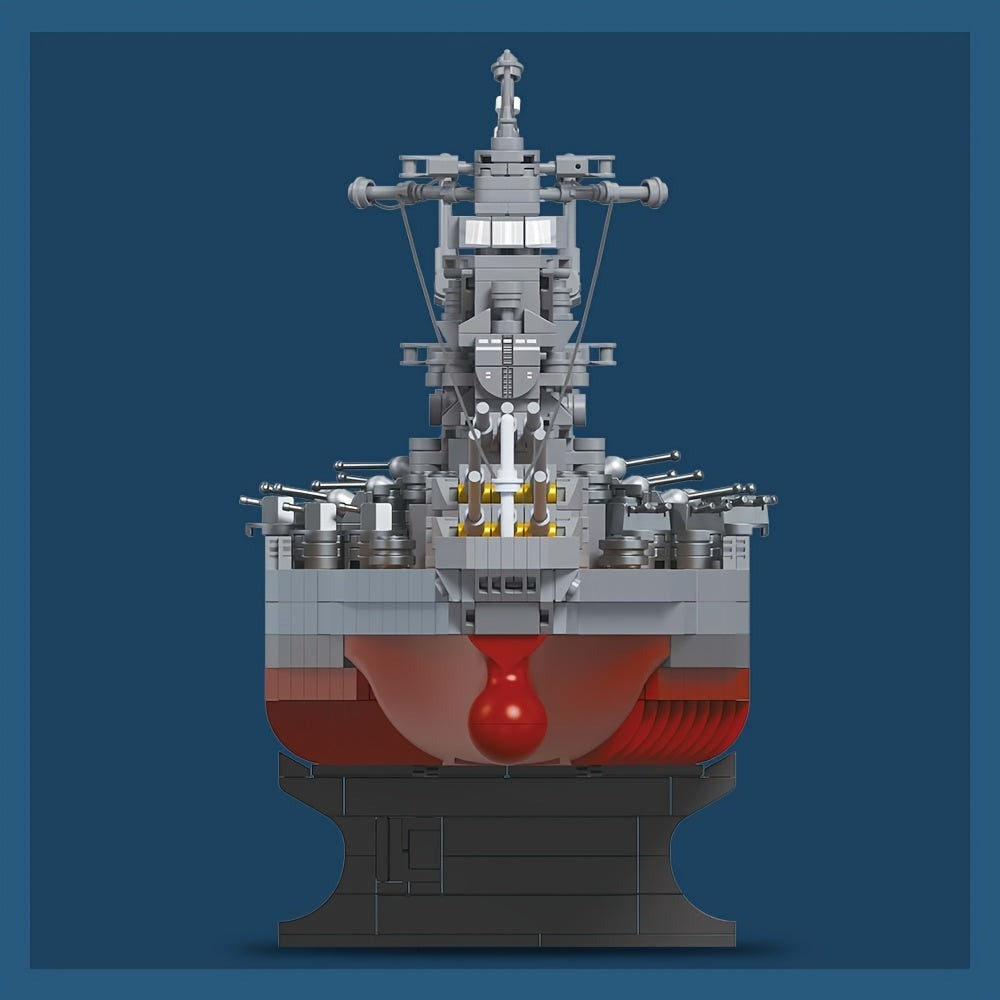2569 piezas, Set de bloques de construcción de barcos 1:300, la mejor decoración para el estante de colección de barcos de navegación MOC, el mejor regalo para amigos que aman los barcos y les gusta construir bloques de construcción, M7001