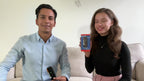 Dispositivo de traducción de lenguaje bidireccional portátil PEIKO con auriculares - Traducción de voz en línea instantánea, 75 idiomas, alta precisión, carga por tipo C, diseño compacto para viajes, negocios, aprendizaje, herramienta de traducción de via