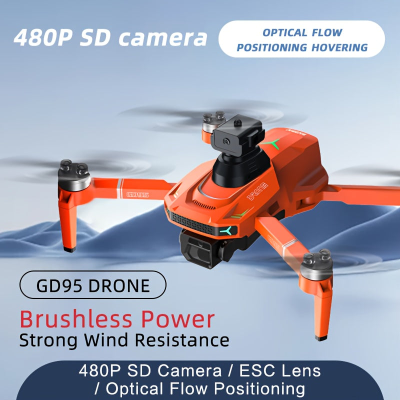 [ GD95 Dron Aéreo Profesional ] Diseño Plegable, Batería Dual de Larga Duración, Doble Cámara para Grabación, Mantenimiento de Altura y Giro de 360°, Ideal como Regalo de Navidad/Halloween o Cumpleaños para Novio
