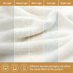 Juego de 10 Toallas de Mano de 50 x 100 cm, 550 g/m², Toallas de Algodón Suave, Secado Rápido, Altamente Absorbentes y Ligeras, Multiusos con Borde a Rayas Moderno, Ideales para Hogar, Hotel y Baño