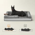 Cama para perros 20 cm | Descanso cómodo en casa