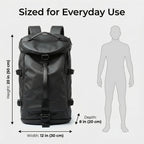 Mochila Deportiva para Hombre, Compartimento Independiente para Zapatos, Bolsa Interior con Separación Seca y Húmeda, Senderismo, Ciclismo, Deportes al Aire Libre, Baloncesto, Mochila de Fútbol, Mochila de Viaje de Gran Capacidad