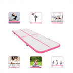 Colchón Inflable de Gimnasia para Yoga 3m x 1m x 10cm (10 Pies)