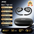 Auriculares Bluetooth Acer con gancho deportivo, sonido HiFi y baja latencia