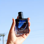 Perfume para hombre de 55 ml + 3 ml, colonia con notas de madera, leche, cítricos y ébano, desprende un aroma caballeroso y duradero, perfecto para citas, fiestas y para regalar, regalos de San Valentín