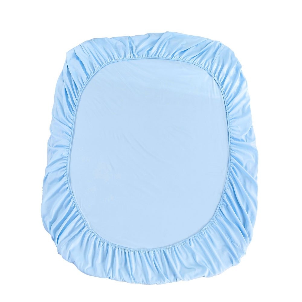 Sábana bajera ajustable para camas de 90/135 /150 x 200cm – Suave, cómoda y transpirable. 50% Microfibra de Poliéster y 50% Algodón ultrasuave. Ideal para colchones de entre 15 y 25 cm de altura