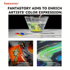 Set de Pintura Acrílica Fantastory, 28 Colores Clásicos.