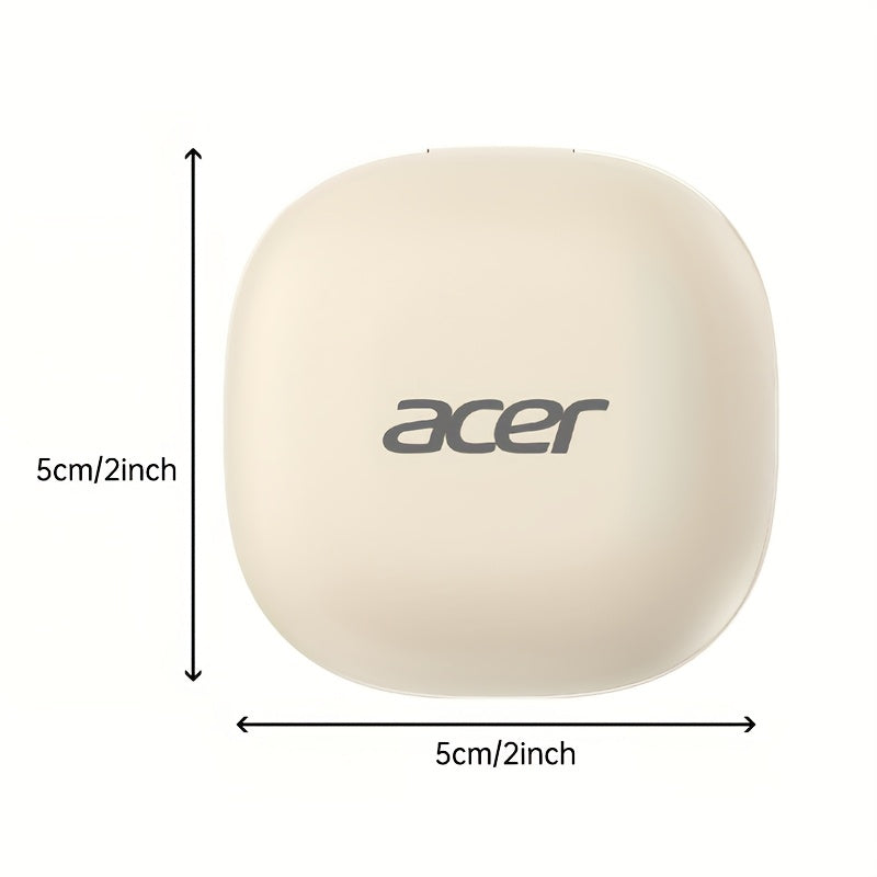Auriculares Bluetooth | ["Acer Oficial Original"] Auriculares Inalámbricos TWS Bajos Profundos Estéreo + Reducción de Ruido en Llamadas, Batería