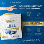 Colágeno Marino con Ácido Hialurónico [120 Cápsulas x 60 Días] Astaxantina Zinc Biotina Vitamina C | Tripeptidos de Colágeno Marino Hidrolizado para Cabello, Piel, Uñas - Complejo de Longevidad SEACOLL