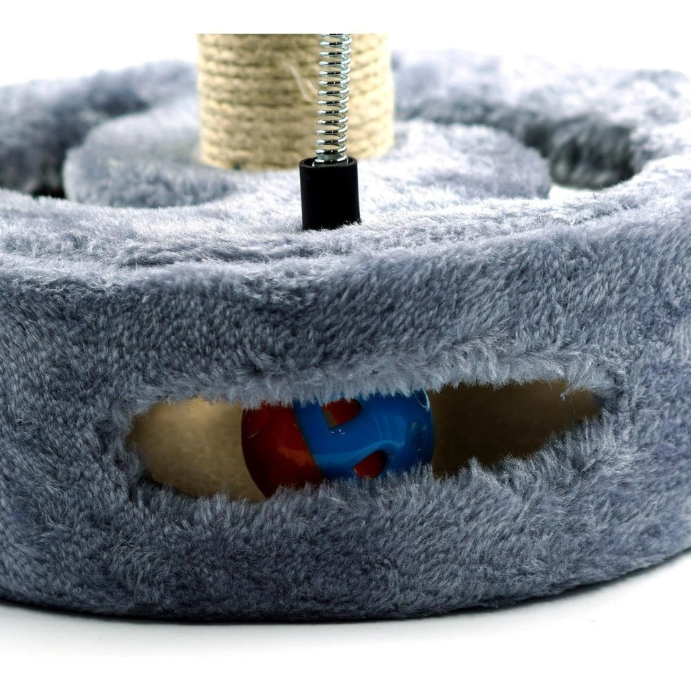 Arobol rascador para Gatos Rascador para Gato Postes rascador para Gatos Grande 105x40x40cm Varias Niveles
