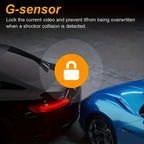 Cámara Dual 1080P, Dash Cam para Coche, Delantera e Interior, Cámara para Coche con Visión Nocturna IR, Grabación en Bucle, Cámara DVR para Coche de Gran Angular con Pantalla IPS de 8.03 cm, Cámara de Video Dual para Tablero de Coche. Tarjeta SD de 32GB O