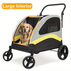Cochecito plegable para perros para paseos y viajes con mascotas