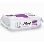 1x Toallitas de Limpieza Sleepy Easy Clean Moradas - Toallitas Desechables Multiusos | Sin Alcohol y Sin Parabenos, con Aroma Fresco | Toallitas para Limpieza de Superficies, 100 Hojas