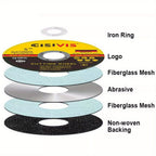 50 unidades 125mm CUCHILLA DE CORTE DE METAL ULTRA FINA 1mm PARA ACERO Y ÁNGULO INOXIDABLE
