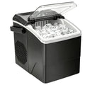 Fabricante de hielo comercial de doble uso con diseño de tapa transparente, refrigeración eficiente, duradero, ideal para restaurantes y bares, perfecto para cocinas de oficina